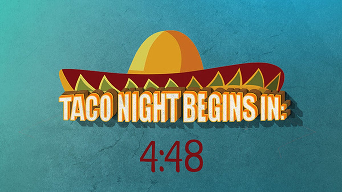 Taco Night Theme Night Graphics Package image number null